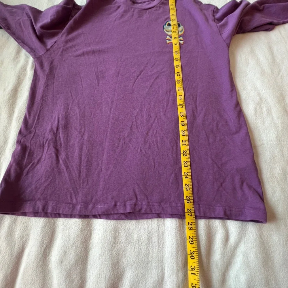 Disney Nightmare Before Christmas Jack Skellington Purple Long Sleeve Shirt L - Picture 5 of 6